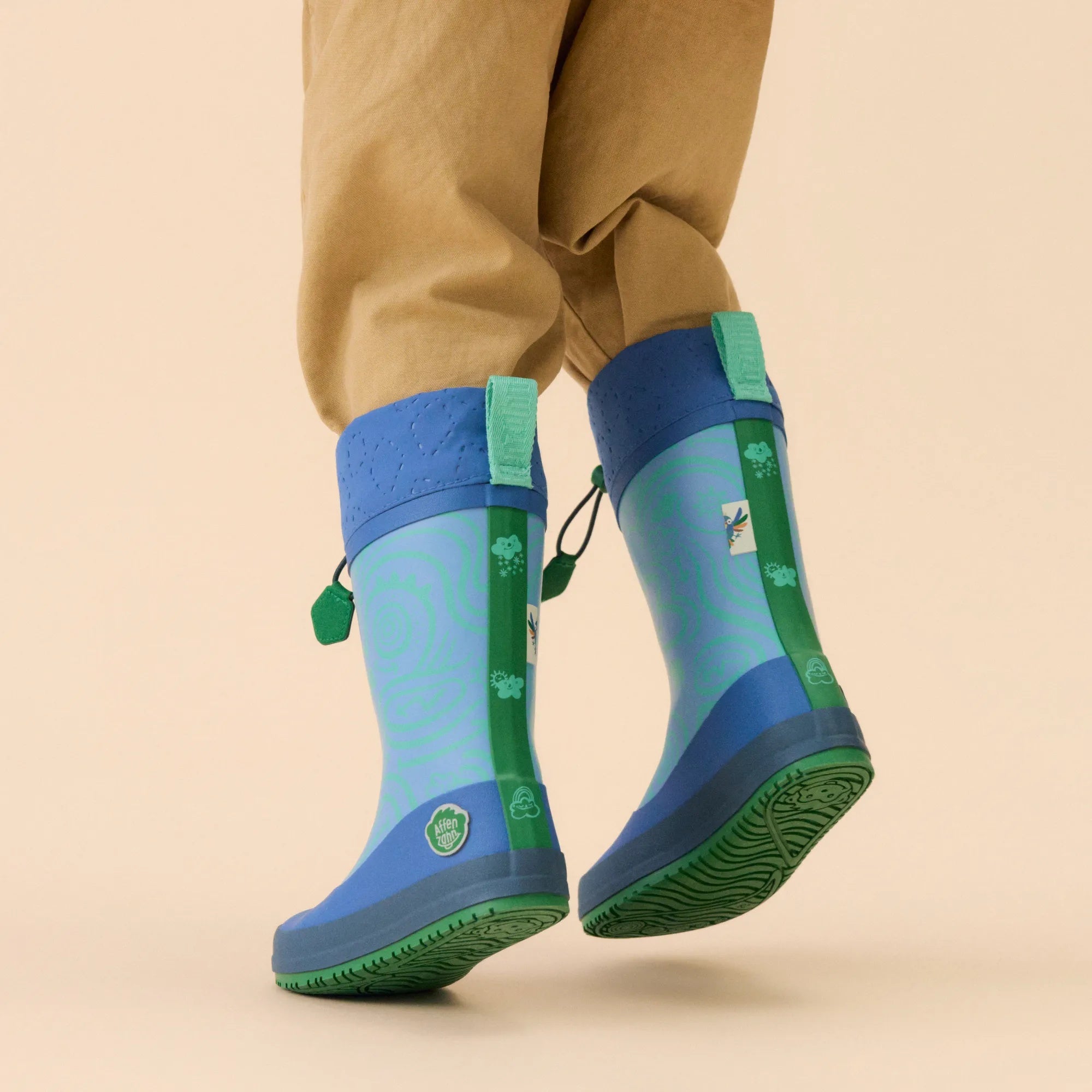 Gummistiefel Vegan Puddly Paradiesvogel – Bild 3