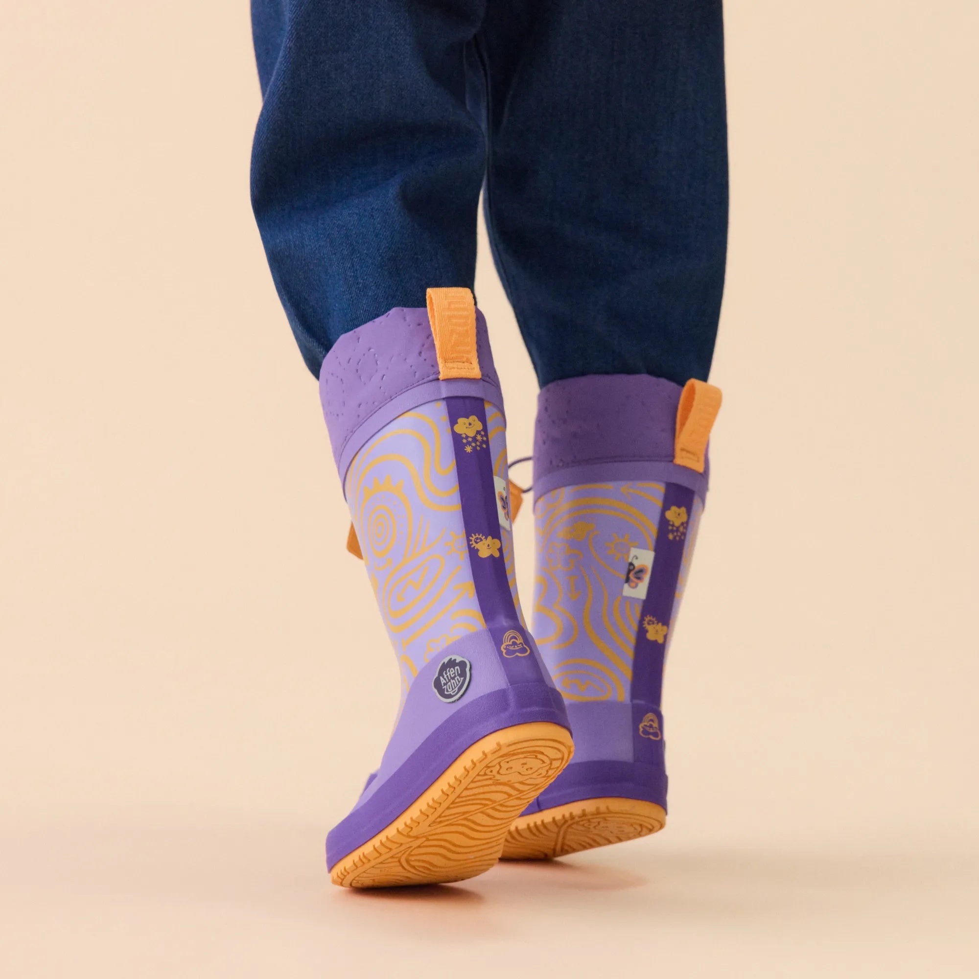 Gummistiefel Vegan Puddly Schmetterling – Bild 3